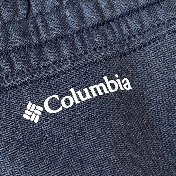 Columbia Sportswear Sweatpants Mens 2XL Dark Blue Logo Pockets Athleisure Gym - Picture 5 of 11